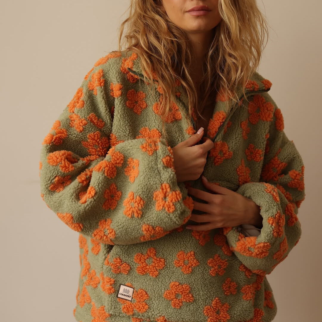 Kendra | Blommig jacka